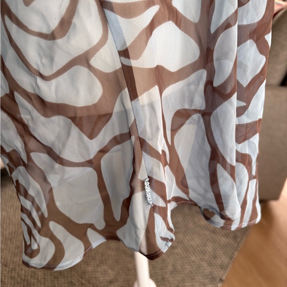 La Senza Rose Print Babydoll Dress 🌹🩵 - Picture 4 of 6